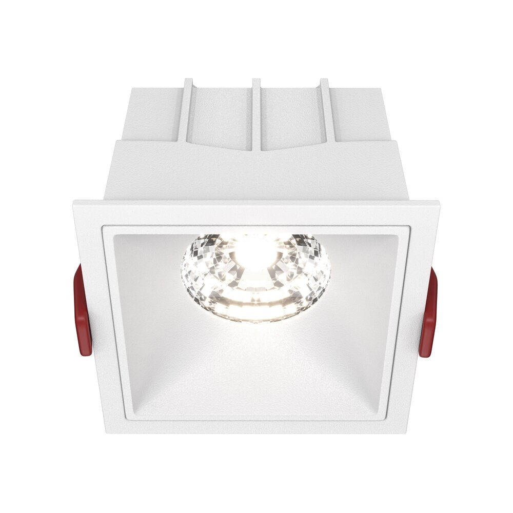 Aplica Maytoni Alfa LED alb 10.5 x 10.5 cm