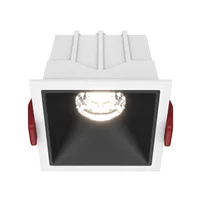 Aplica Maytoni Alfa LED alb/negru DL0430110W4KSQWB