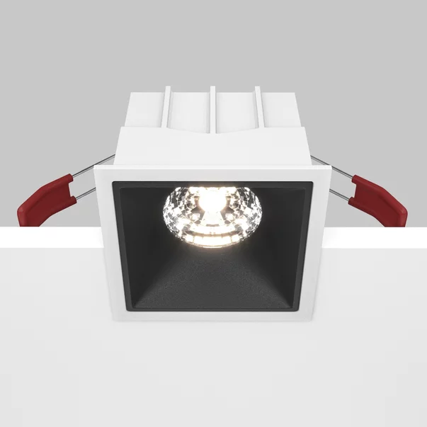 Aplica Maytoni Alfa LED alb/negru DL0430115W4KDSQWB picture - 5