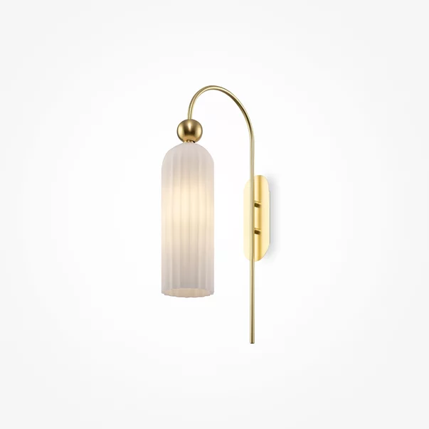 Aplica Maytoni Antic auriu/alb 1 bec MOD302WL-01W | Neakaisa.ro