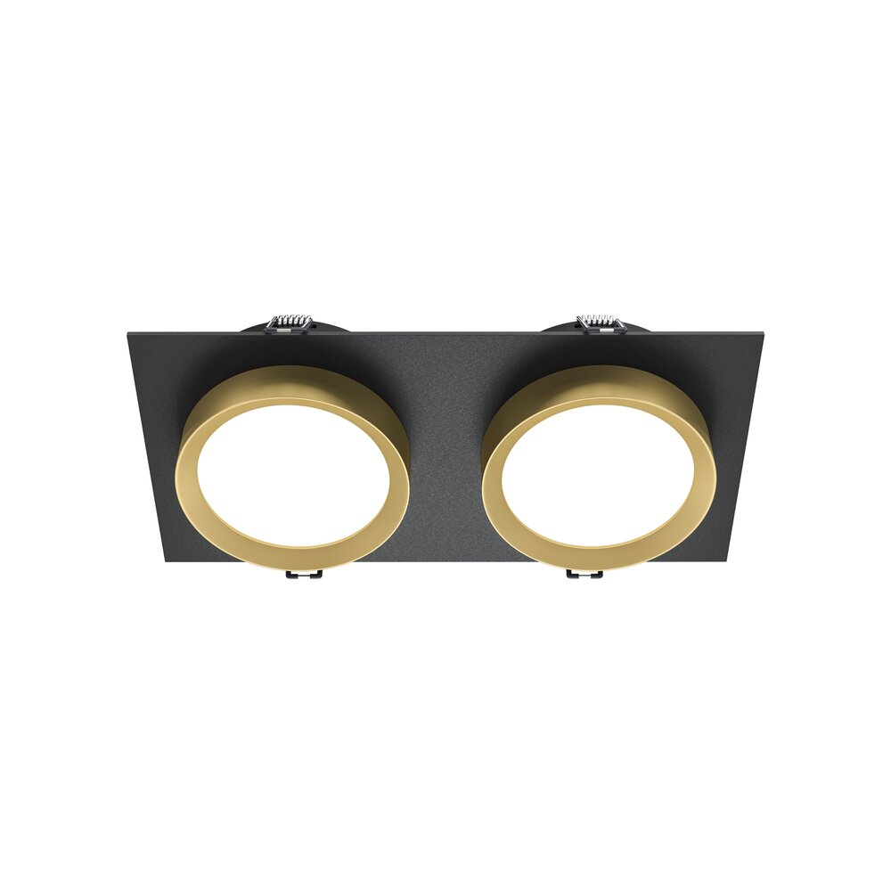Aplica Maytoni Hoop negru/auriu 2 becuri 0.5 x 2.3 cm
