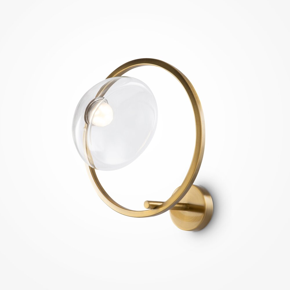 Aplica Maytoni Lunare alama/transparent MOD327WLL5BS3K1