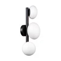 Aplica Zuma Line Omi 3xG9 finisaj negru-alb