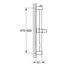 Bara de dus Grohe Tempesta 60 cm crom lucios picture - 2