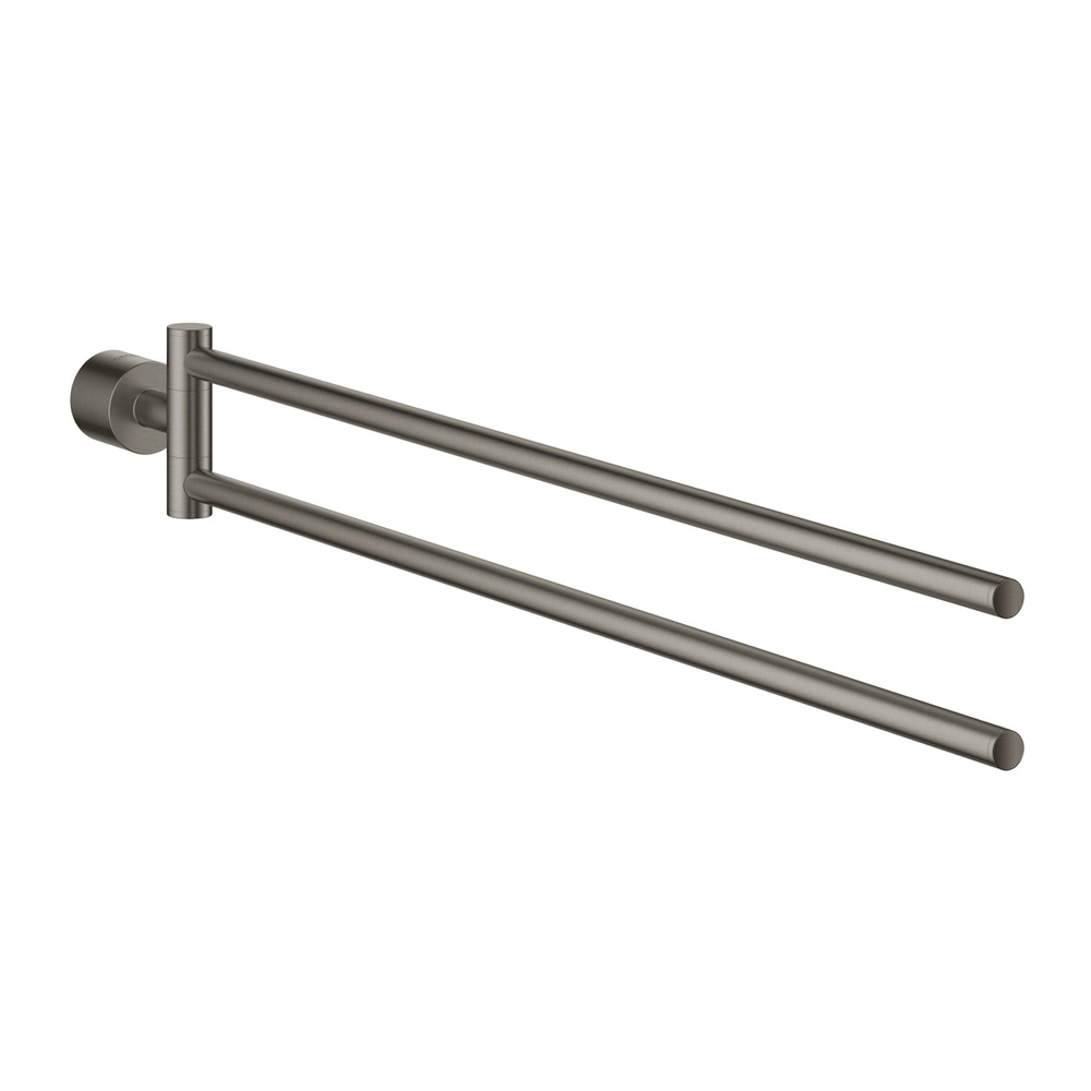 Bara dubla portprosop Grohe Atrio 49 cm antracit periat Hard Graphite
