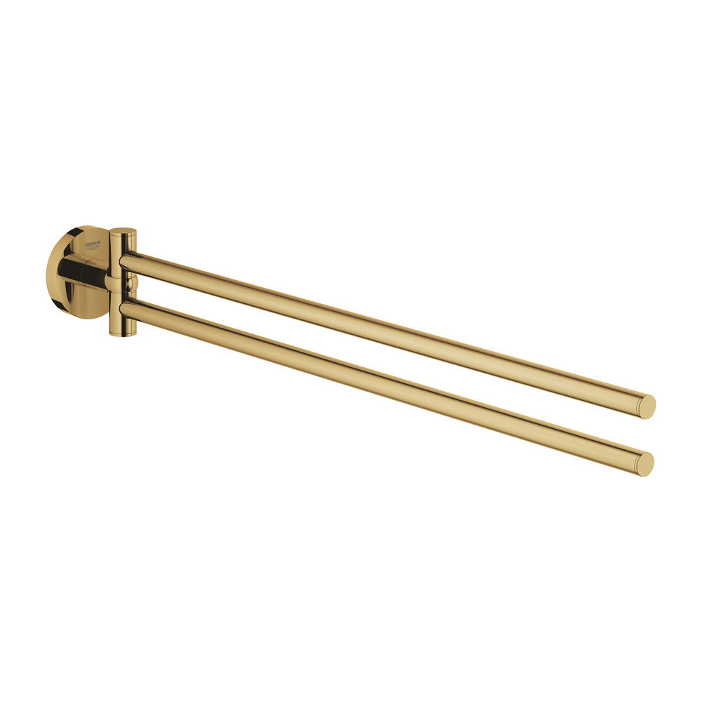 Bara dubla portprosop Grohe Essentials 44 cm finisaj auriu lucios Cool Sunrise