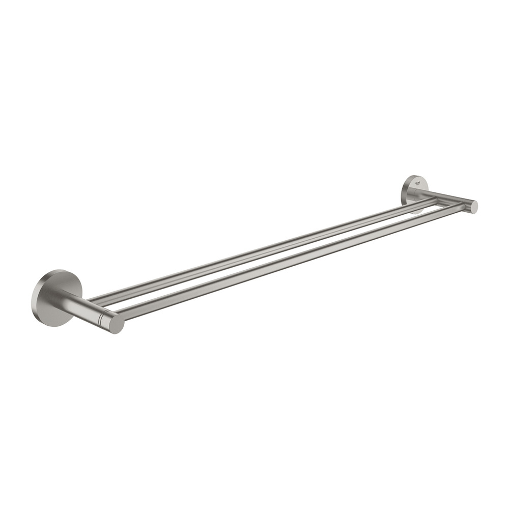 Bara dubla portprosop Grohe Essentials 60 cm crom periat Supersteel