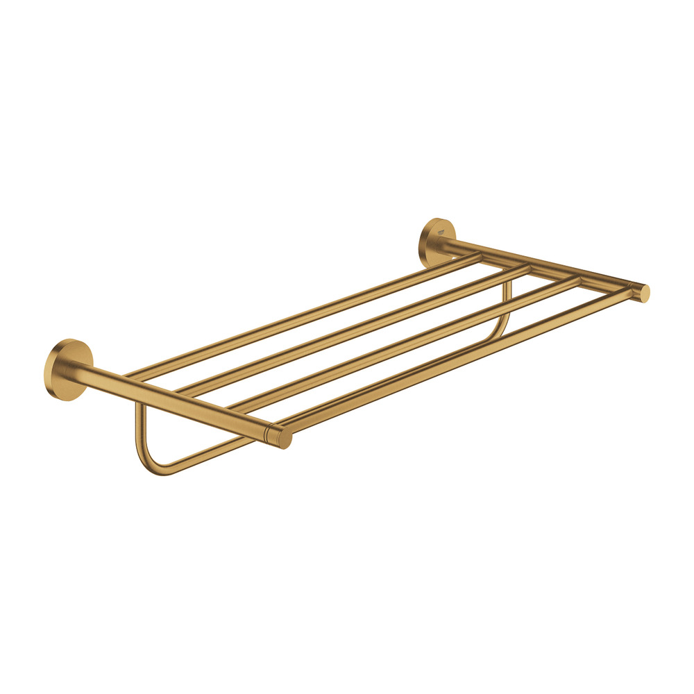 Bara portprosop cu suport Grohe Essentials 60 cm auriu periat Cool Sunrise