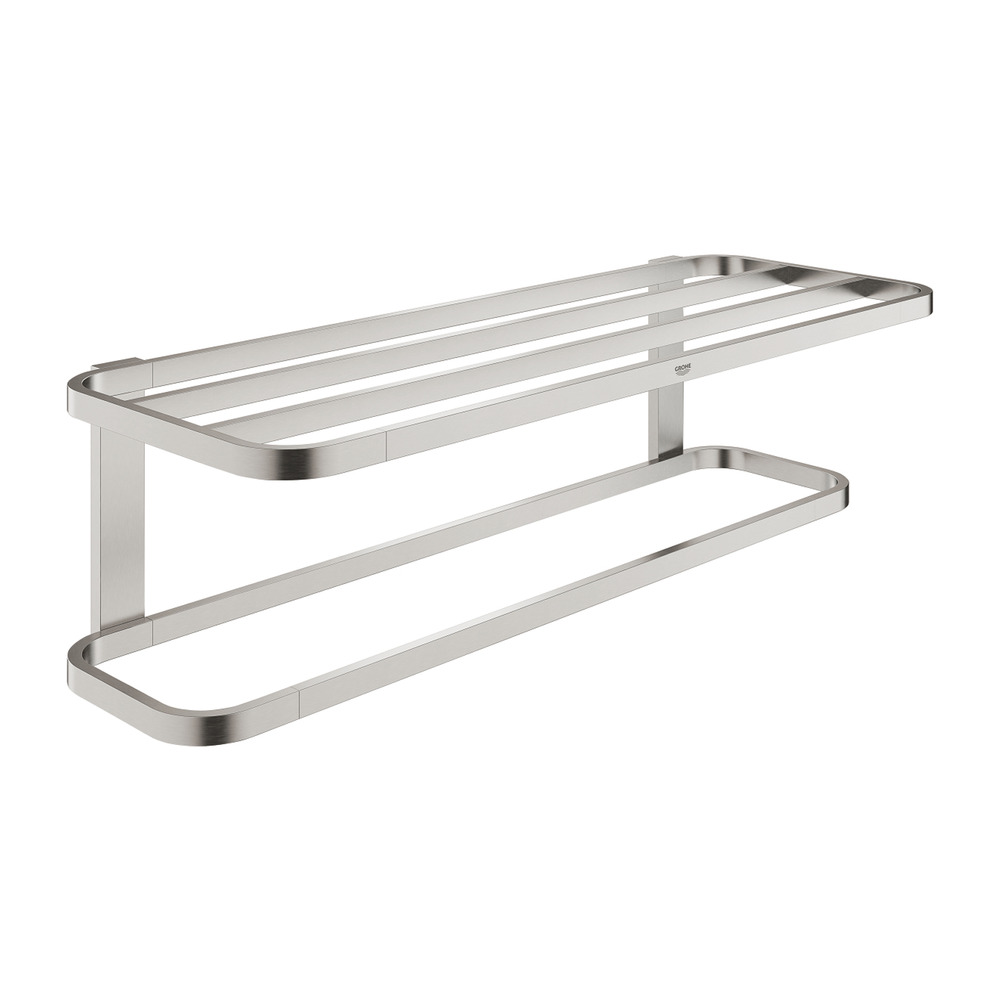 Bara portprosop cu suport Grohe Selection 60 cm crom periat Supersteel