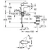 Baterie bideu monocomanda Grohe Cubeo cu ventil Pop-Up crom lucios picture - 5