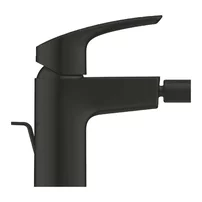 Baterie bideu negru mat Grohe Eurosmart New S