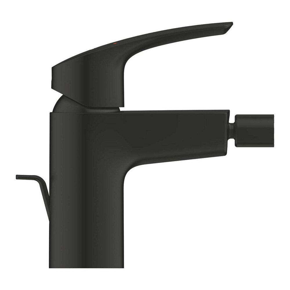 Baterie bideu negru mat Grohe Eurosmart New S
