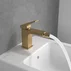 Baterie bideu Villeroy&Boch Architectura Square monocomanda auriu periat picture - 2