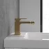 Baterie bideu Villeroy&Boch Architectura Square monocomanda auriu periat picture - 4