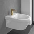 Baterie bideu Villeroy&Boch Architectura Square monocomanda auriu periat picture - 8