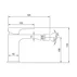 Baterie bideu Villeroy&Boch Architectura Square monocomanda auriu periat picture - 9