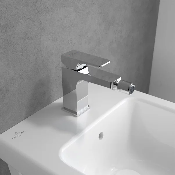 Baterie bideu Villeroy&Boch Architectura Square monocomanda crom lucios picture - 3