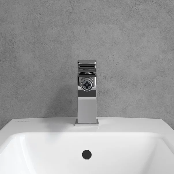 Baterie bideu Villeroy&Boch Architectura Square monocomanda crom lucios picture - 5