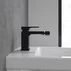 Baterie bideu Villeroy&Boch Architectura Square monocomanda negru mat picture - 5