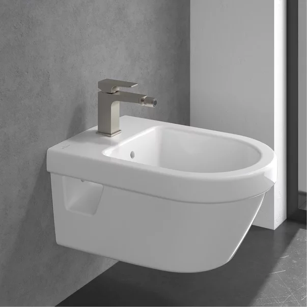 Baterie bideu Villeroy&Boch Architectura Square monocomanda nichel periat picture - 8