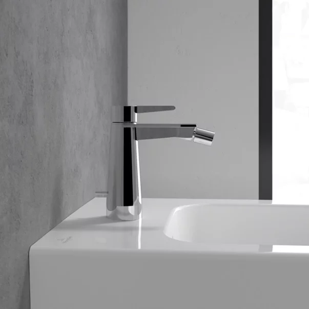 Baterie bideu Villeroy&Boch Conum monocomanda crom lucios picture - 3