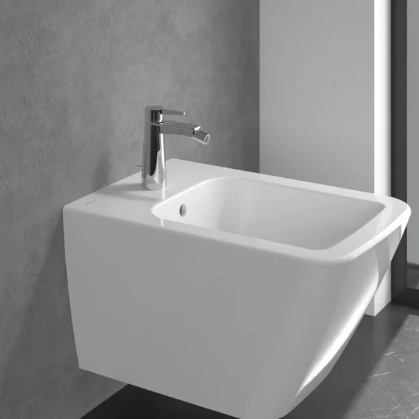 Baterie bideu Villeroy&Boch Conum monocomanda crom lucios picture - 6
