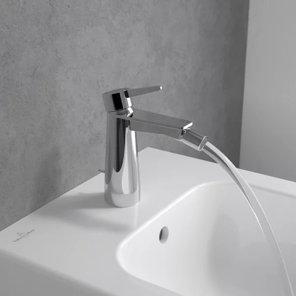 Baterie bideu Villeroy&Boch Conum monocomanda crom lucios picture - 7