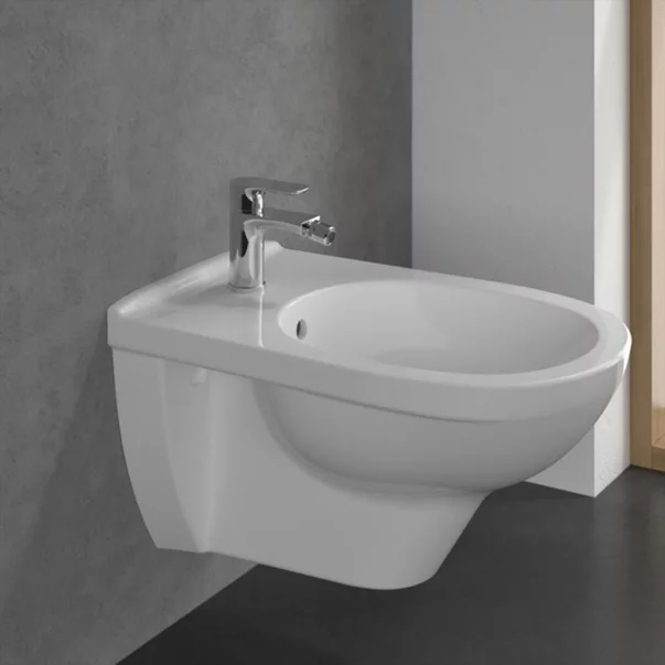 Baterie bideu Villeroy&Boch O.novo monocomanda crom lucios picture - 7
