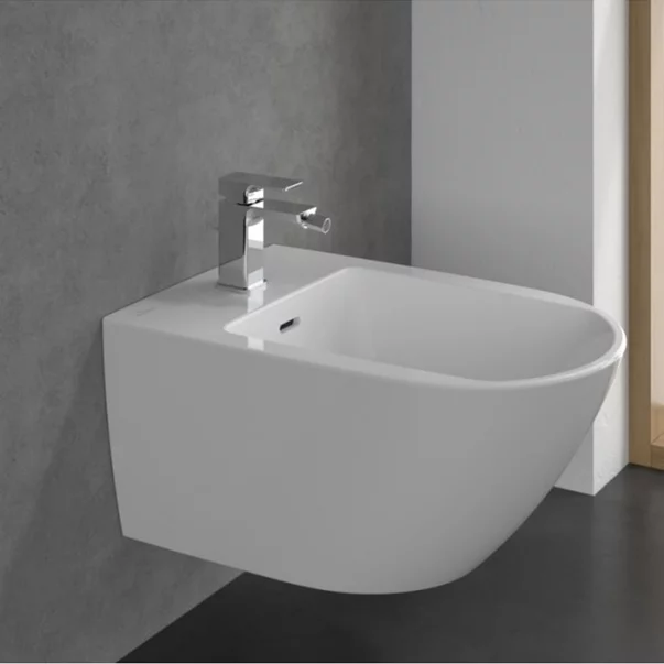 Baterie bideu Villeroy&Boch Subway 3.0 monocomanda crom lucios picture - 4