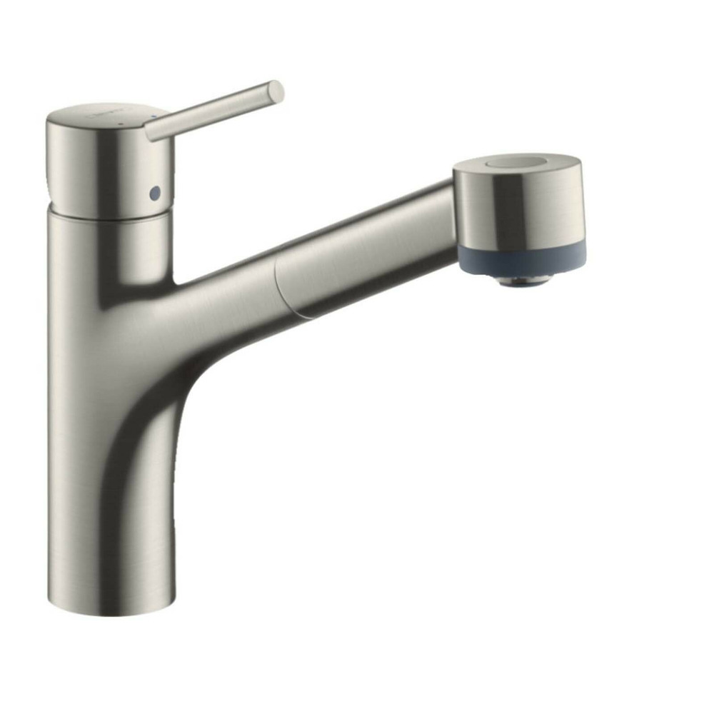 Baterie bucatarie cu dus extractibil crom periat Hansgrohe Talis M52 170 sBox cu 2 jeturi