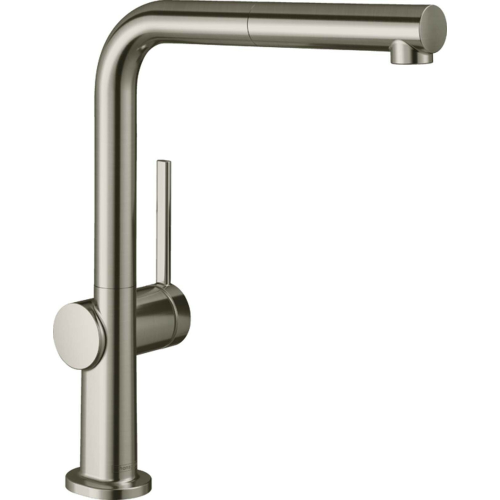 Baterie bucatarie cu dus extractibil crom periat Hansgrohe Talis M54 270 cu 1 jet