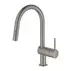 Baterie bucatarie cu dus extractibil Grohe Minta antracit periat Hard Graphite picture - 2