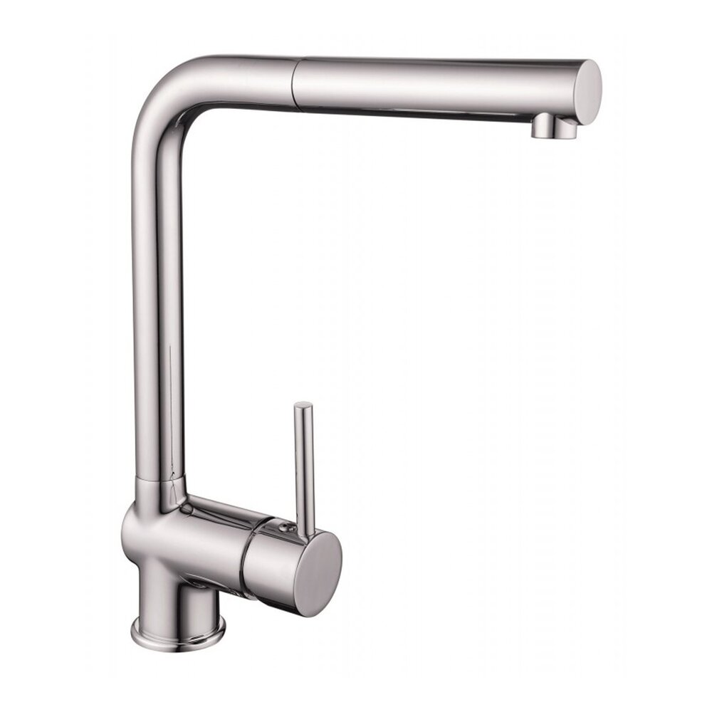 Baterie bucatarie cu dus extractibil Inter Ceramic inalta monocomanda finisaj crom lucios Bucatarie > Promoții > Noutati Inter Ceramic