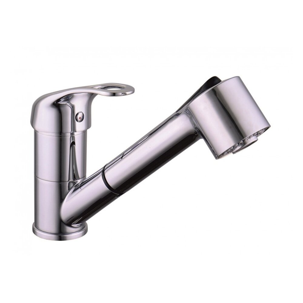 Baterie bucatarie cu dus extractibil Inter Ceramic Oliviya monocomanda finisaj crom lucios Bucatarie > Promoții > Noutati Inter Ceramic