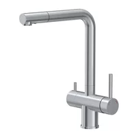 Baterie bucatarie cu dus extractibil Quadron Unique Ellen finisaj inox