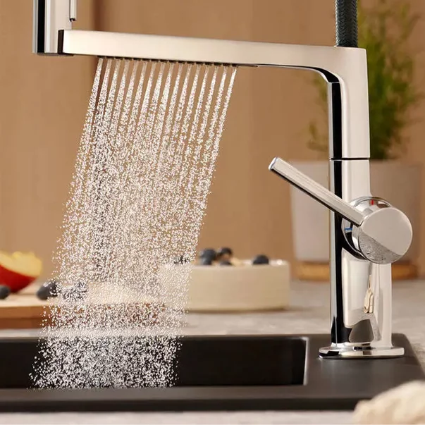 Baterie bucatarie cu pipa flexibila Hansgrohe Talis Select M54