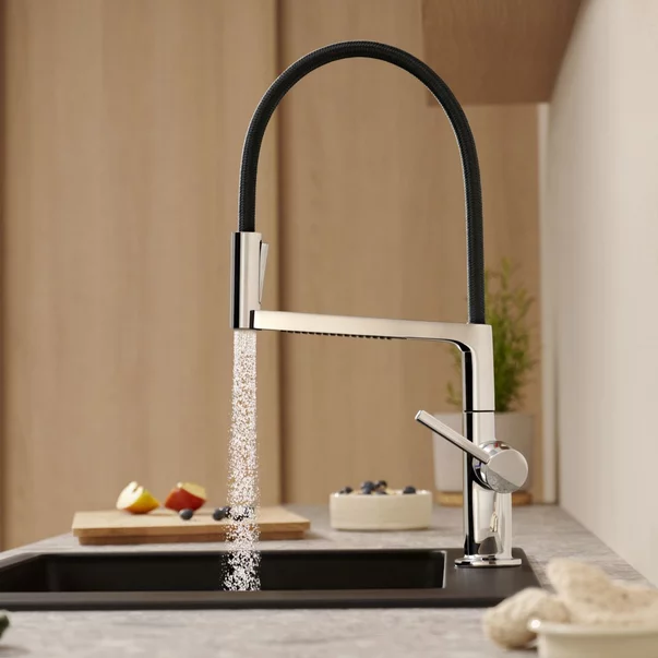 Baterie bucatarie cu pipa flexibila Hansgrohe Talis Select M54
