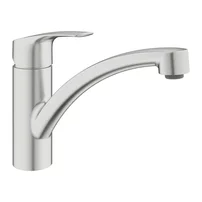 Baterie bucatarie Grohe Eurosmart New monocomanda crom periat Supersteel