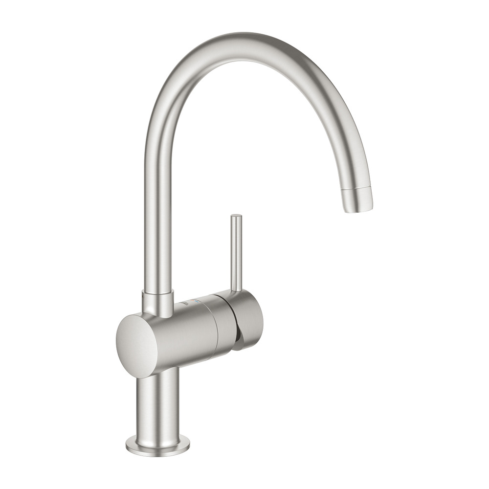 Baterie bucatarie Grohe Minta monocomanda crom periat Supersteel