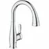 Baterie bucatarie cu dus extractibil Grohe Parkfield crom lucios picture - 1