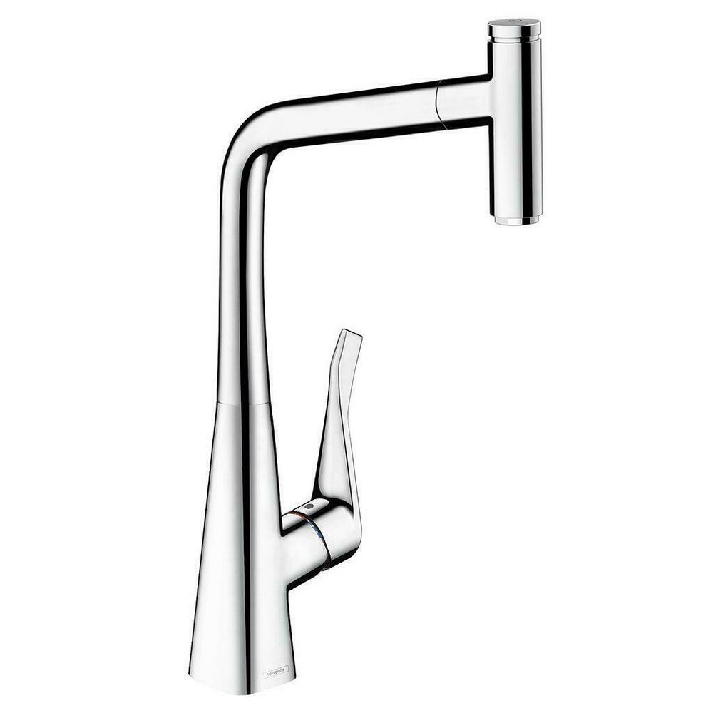 Baterie bucatarie cu dus extractibil Hansgrohe Metris Select 320 Hansgrohe imagine 2022 by aka-home.ro