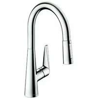 Baterie bucatarie Hansgrohe Talis S 200 cu dus extractibil
