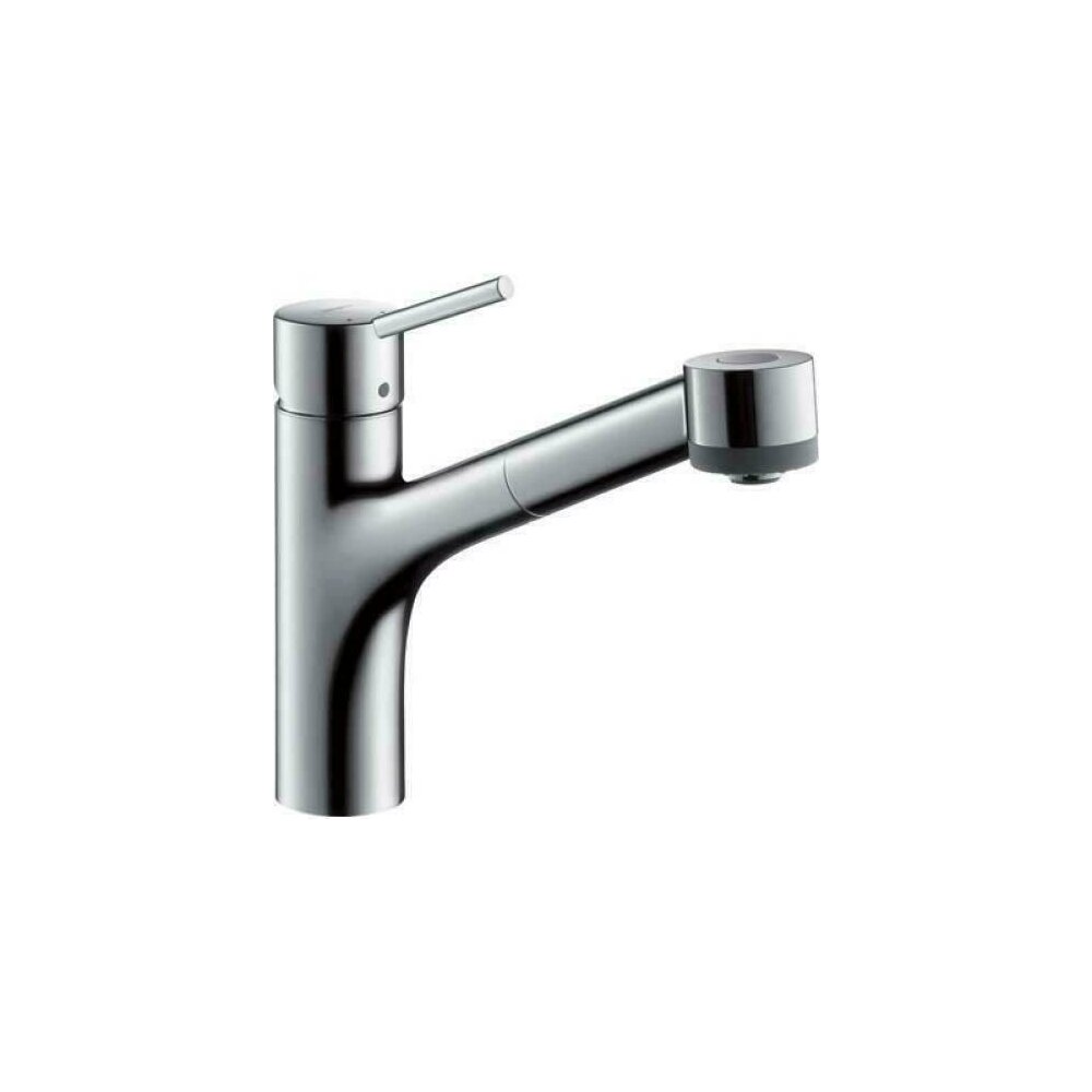 Baterie bucatarie Hansgrohe Talis S crom cu dus extractibil Hansgrohe imagine 2022 by aka-home.ro