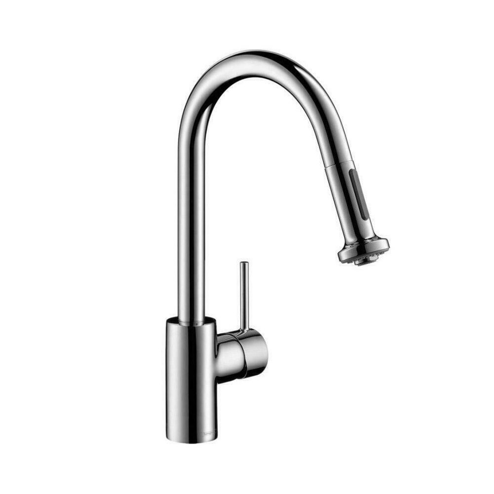 Baterie bucatarie Hansgrohe Variarc cu dus extractibil Hansgrohe imagine 2022 by aka-home.ro