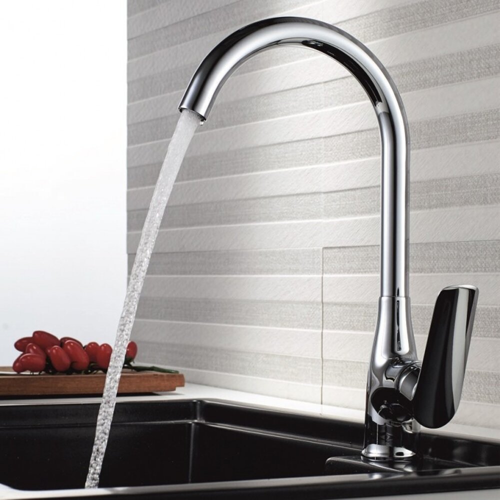 Baterie bucatarie Inter Ceramic Danista Lead Free monocomanda finisaj crom lucios Bucatarie > Promoții > Noutati Inter Ceramic