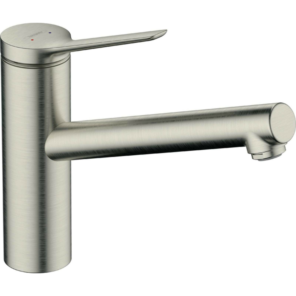 Baterie bucatarie monocomanda crom periat Hansgrohe Zesis M33 150 cu 1 jet presiune joasă apa caldă