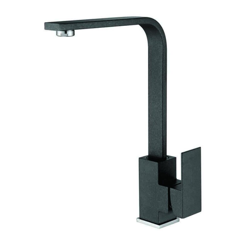 Baterie bucatarie monocomanda Inter Ceramic finisaj gri mat