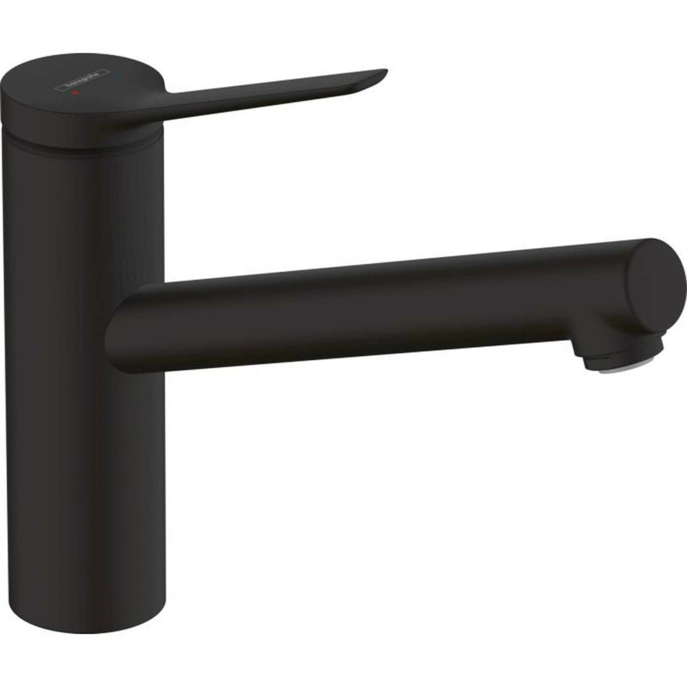 Baterie bucatarie monocomanda negru mat Hansgrohe Zesis M33 150 cu 1 jet