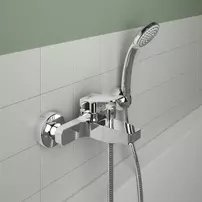 Baterie cada cu monocomanda si set dus Ideal Standard Ceraplan