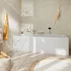 Baterie cada - dus alb mat Hansgrohe Tecturis S picture - 2